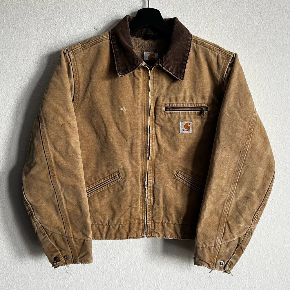 Carhartt WOMENS WJ097 CML brown Detroit work wear jacket